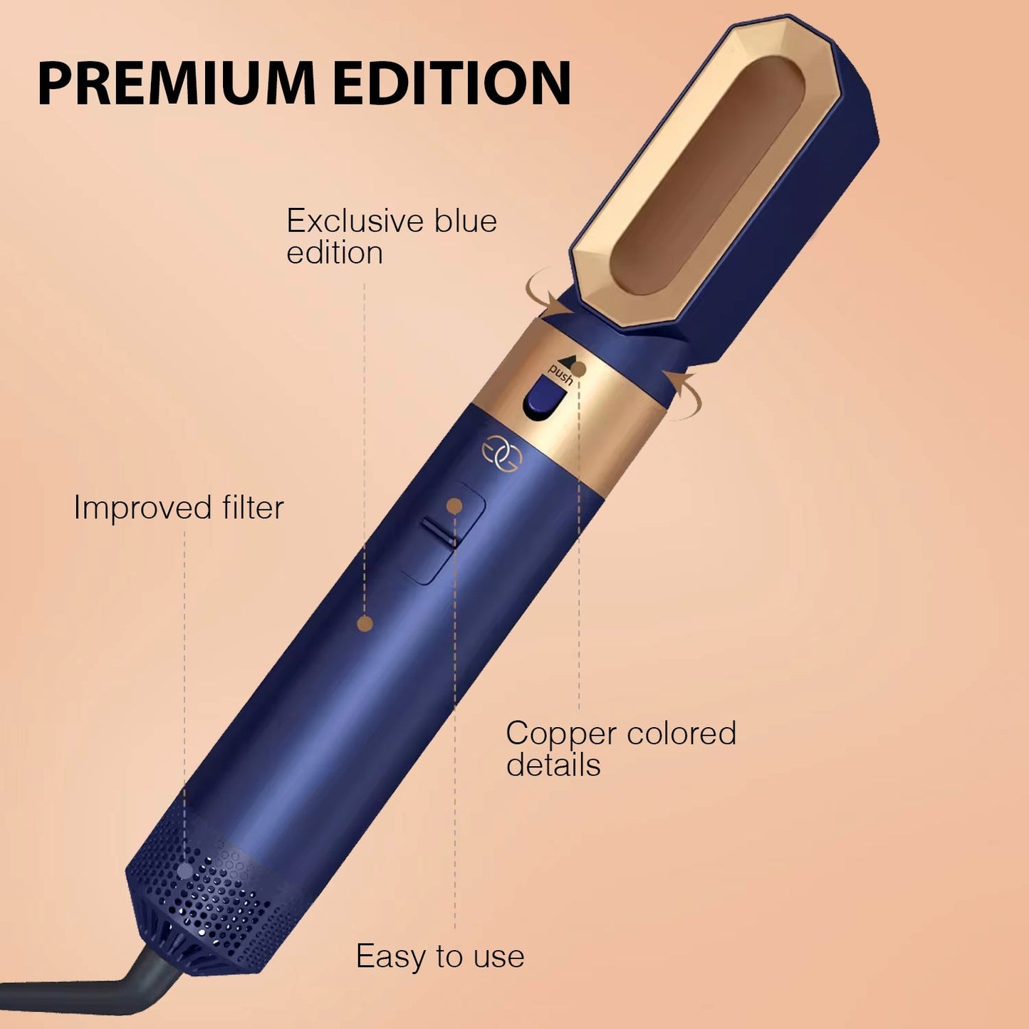 Golden Goods Airstyler 5 in 1 Blue