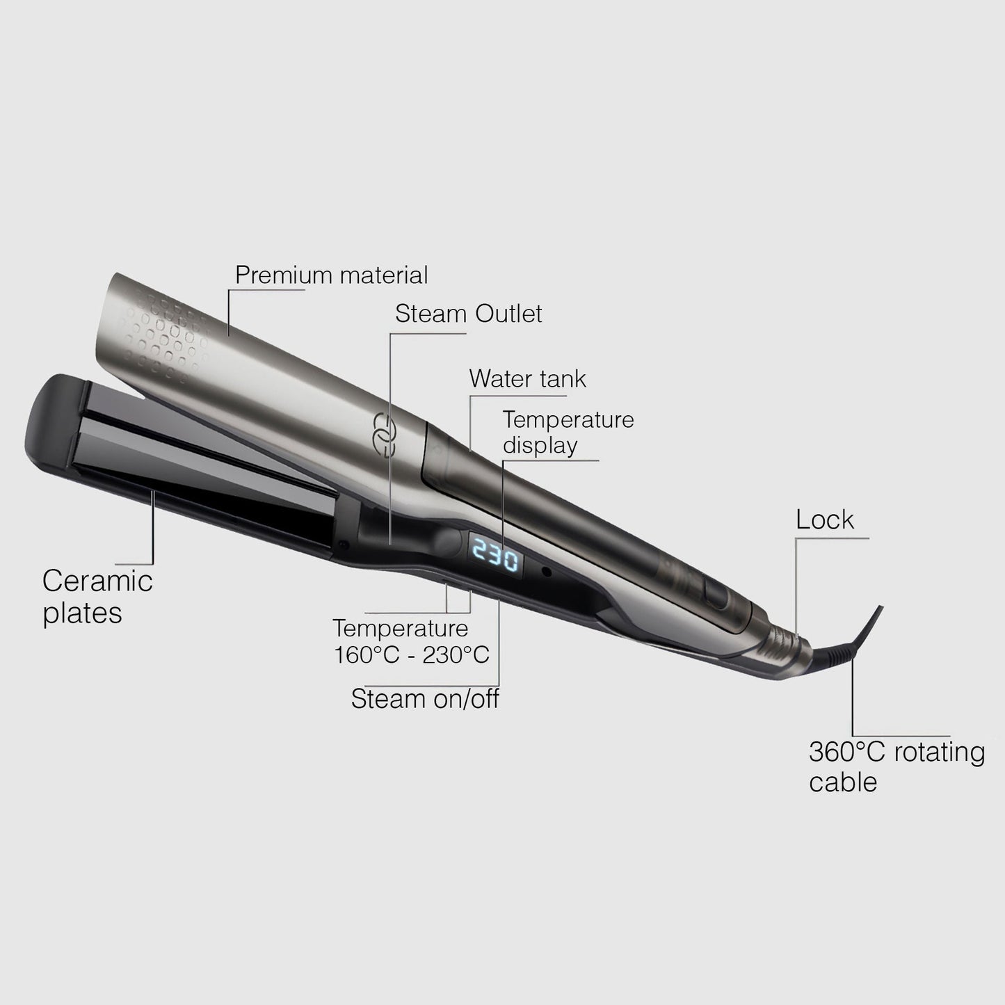 Golden Goods Steampod Pro Platinum