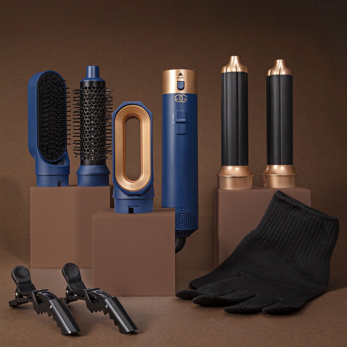 Golden Goods Airstyler 5 in 1 Blue