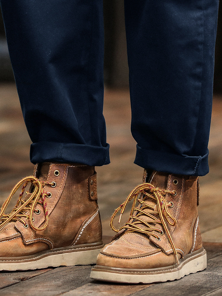 Men's Vintage-Inspired Casual Utility Pants