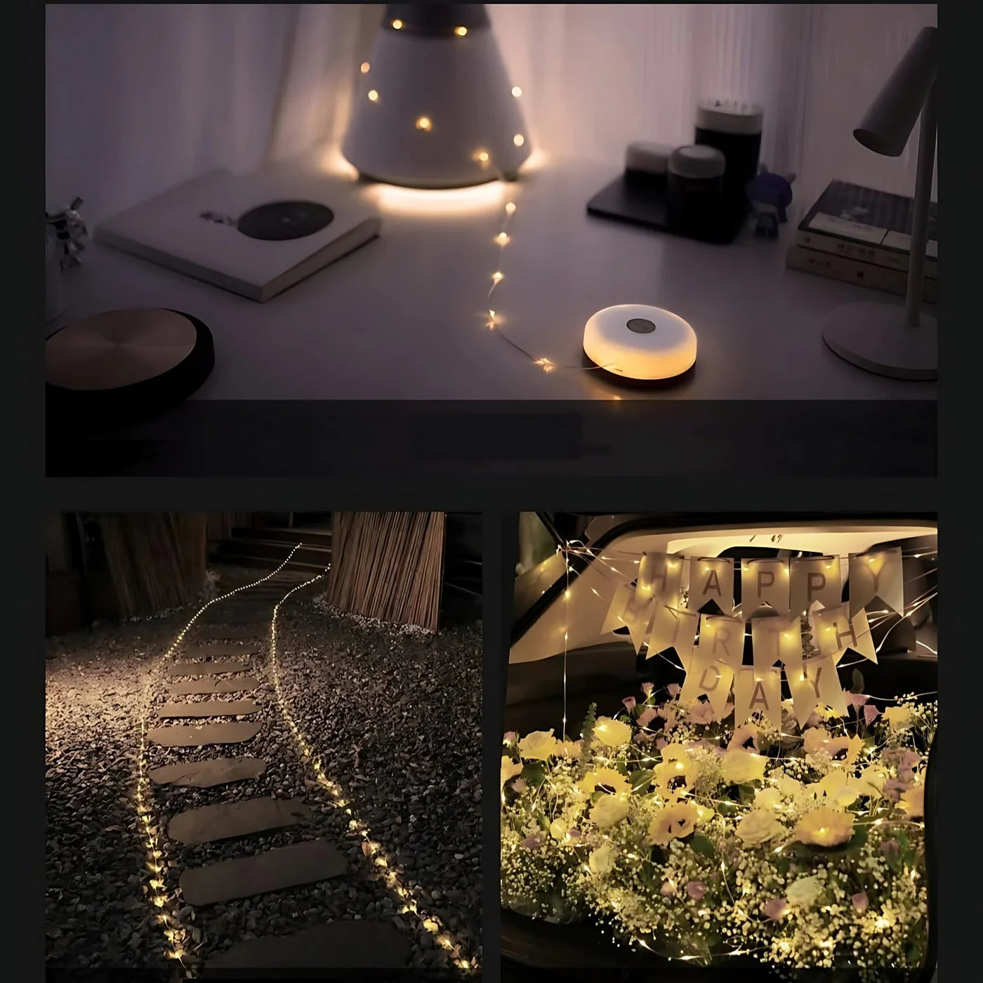 Camping Light - Oprolbare LED-lampjes
