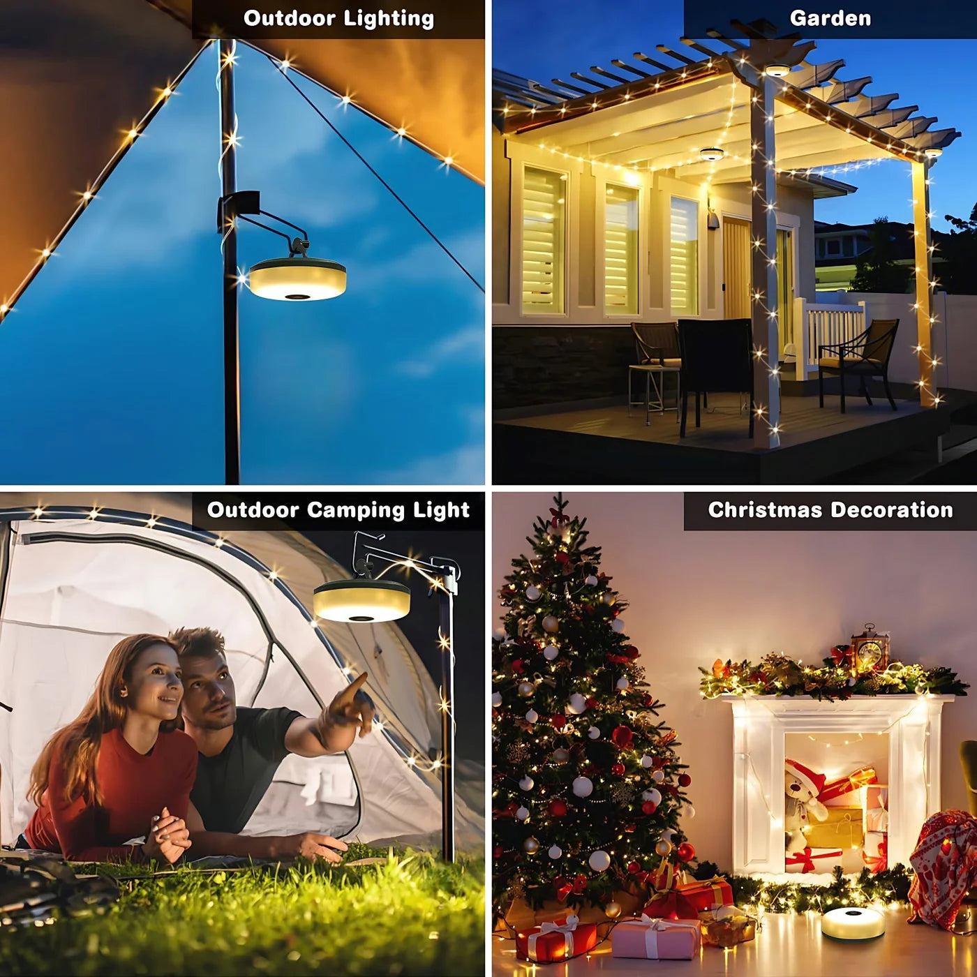 Camping Light - Oprolbare LED-lampjes