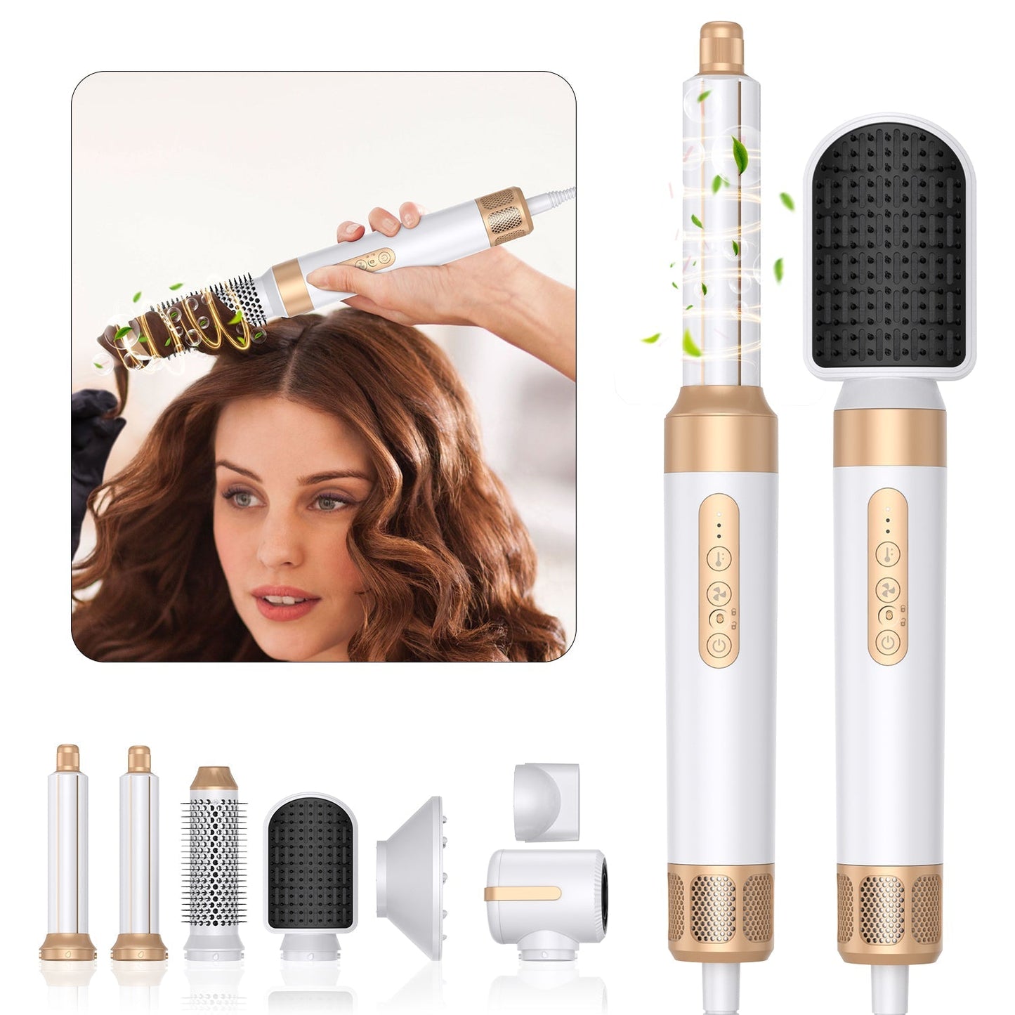 Golden Goods Airstyler 7 in 1 White/Gold