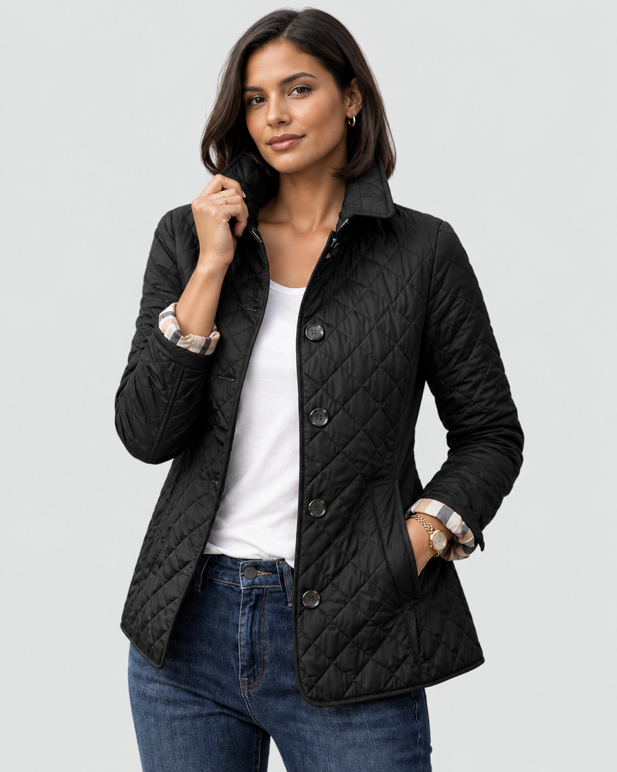 Maverno™ | Élise Gewatteerd Damesjack