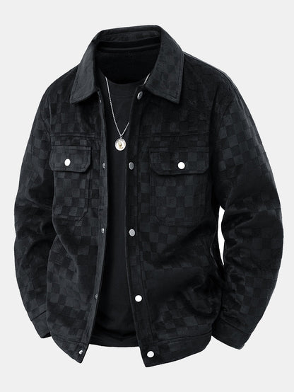 Maverno™ Nolan Checker Jas.