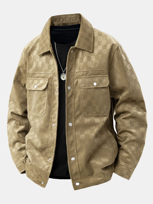Maverno™ Nolan Checker Jas.
