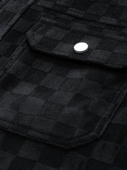 Maverno™ Nolan Checker Jas.