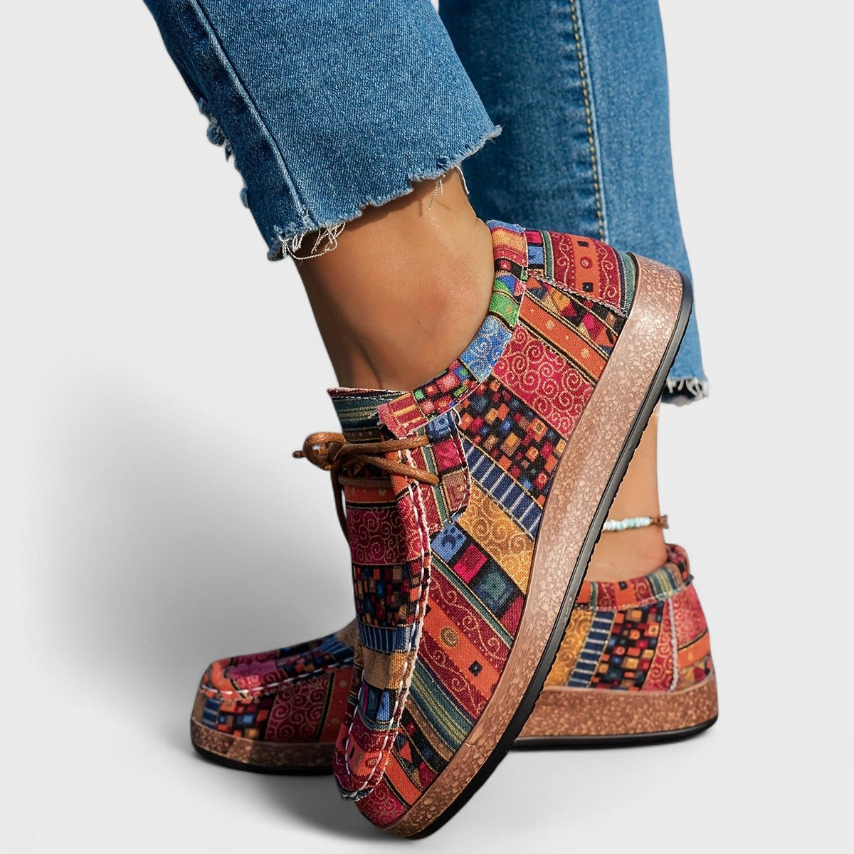 Maverno™ Ayla Boho Comfortschoenen voor Dames