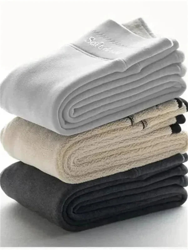 Maverno™ Nola | Warme Fleecelegging met Hoge Taille