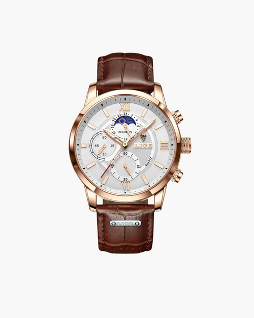 Maverno™ | Lorenzo Klassiek Herenhorloge (Waterdicht)