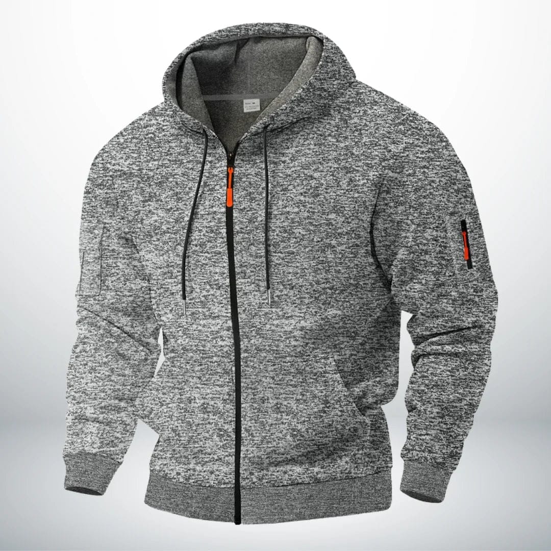 Maverno™ Rowan | Heren Hoodie met Rits (Nu 1+1 gratis)
