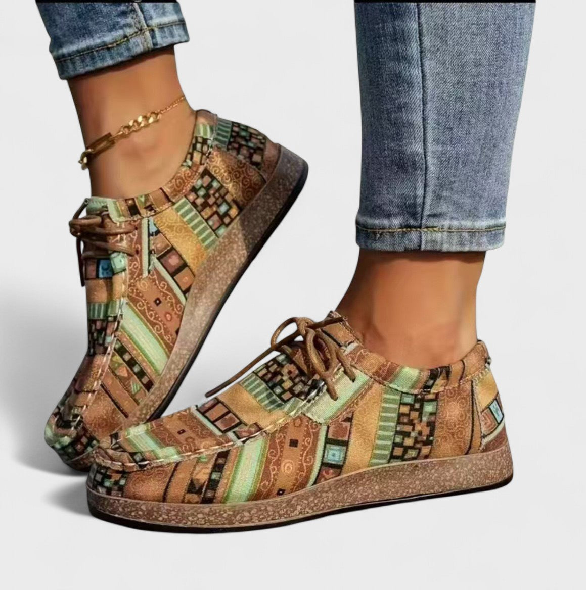 Maverno™ Ayla Boho Comfortschoenen voor Dames