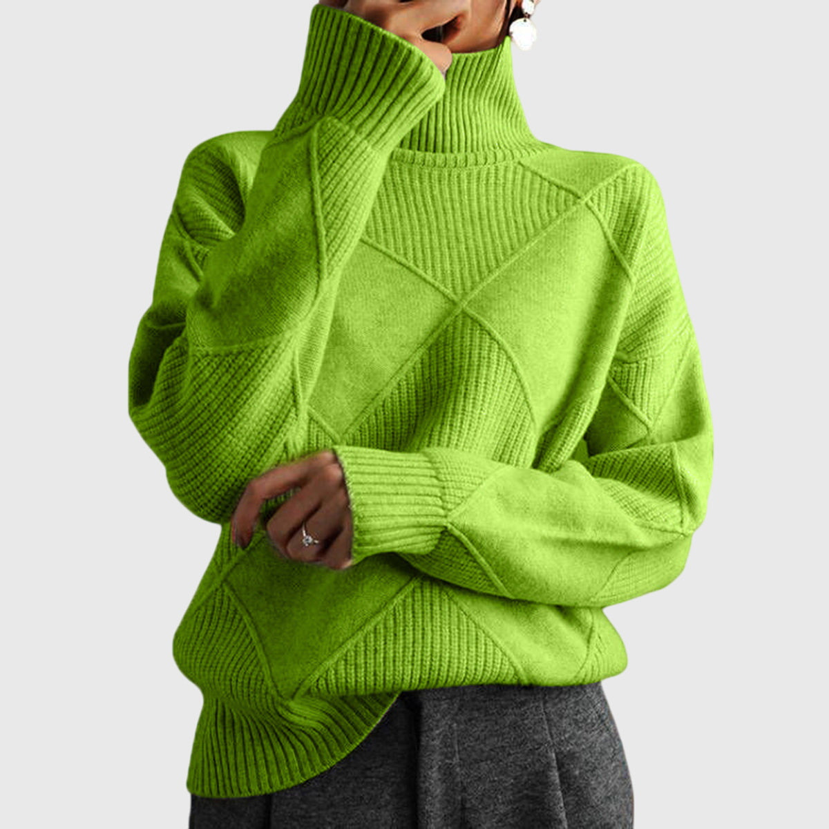 Maverno™ Elise | Coltrui met Geometrisch Patroon
