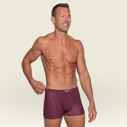 BIOFIT® Essentials Boxer Trunks 5-Pack Red | + 5 FREE