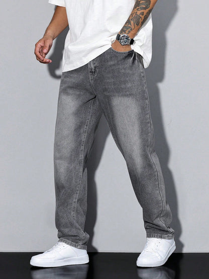 Maverno™ | Daxon Baggy Herenjeans met maximale bewegingsvrijheid