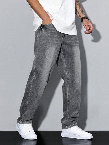 Maverno™ | Daxon Baggy Herenjeans met maximale bewegingsvrijheid