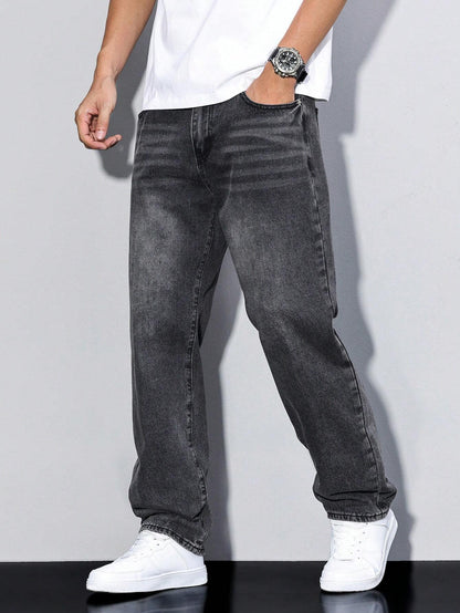 Maverno™ | Daxon Baggy Herenjeans met maximale bewegingsvrijheid