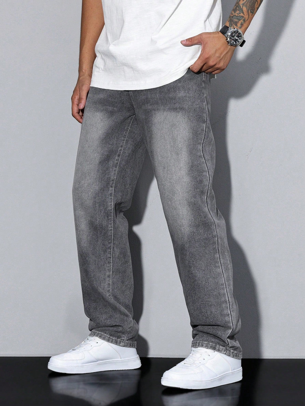 Maverno™ | Daxon Baggy Herenjeans met maximale bewegingsvrijheid