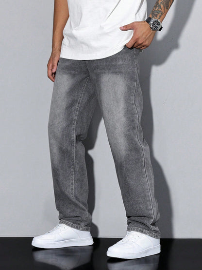 Maverno™ | Daxon Baggy Herenjeans met maximale bewegingsvrijheid