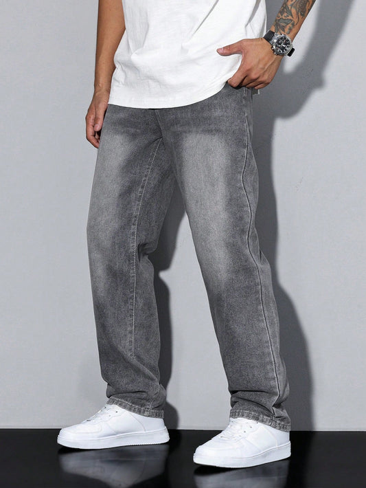 Maverno™ | Daxon Baggy Herenjeans met maximale bewegingsvrijheid