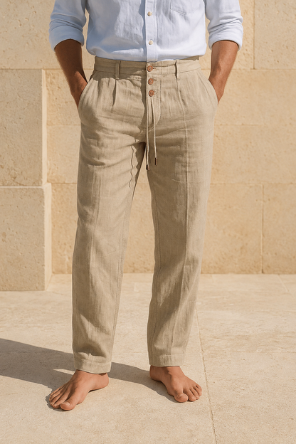 Maverno™ Luca Linnen Broek