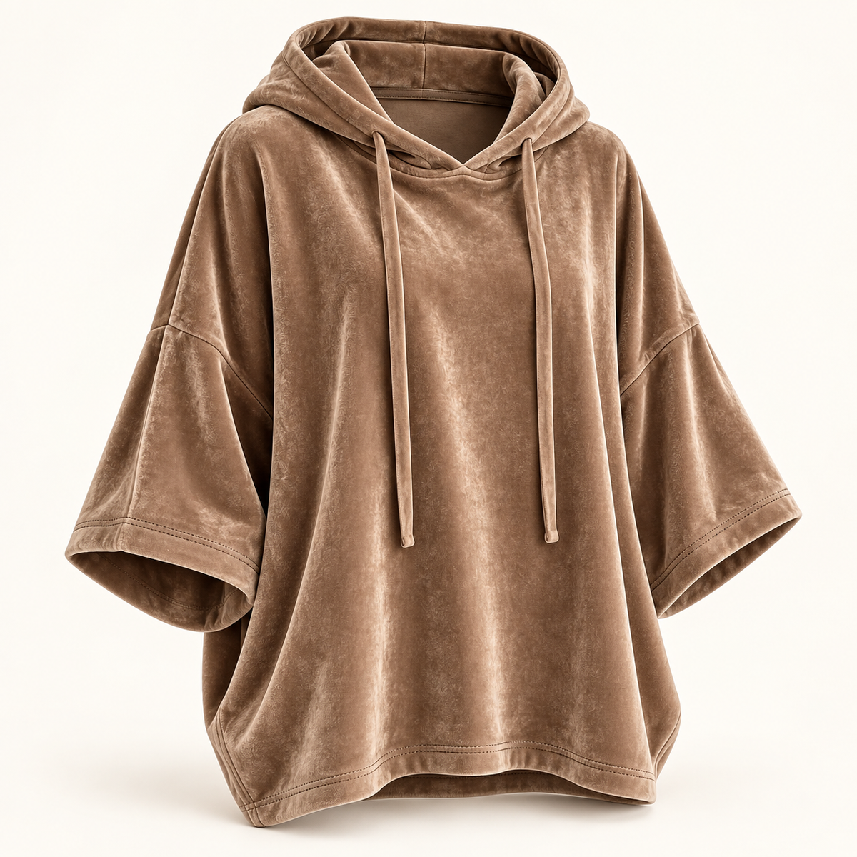Maverno™ Elin Oversized Velvet Hoodie voor Dames