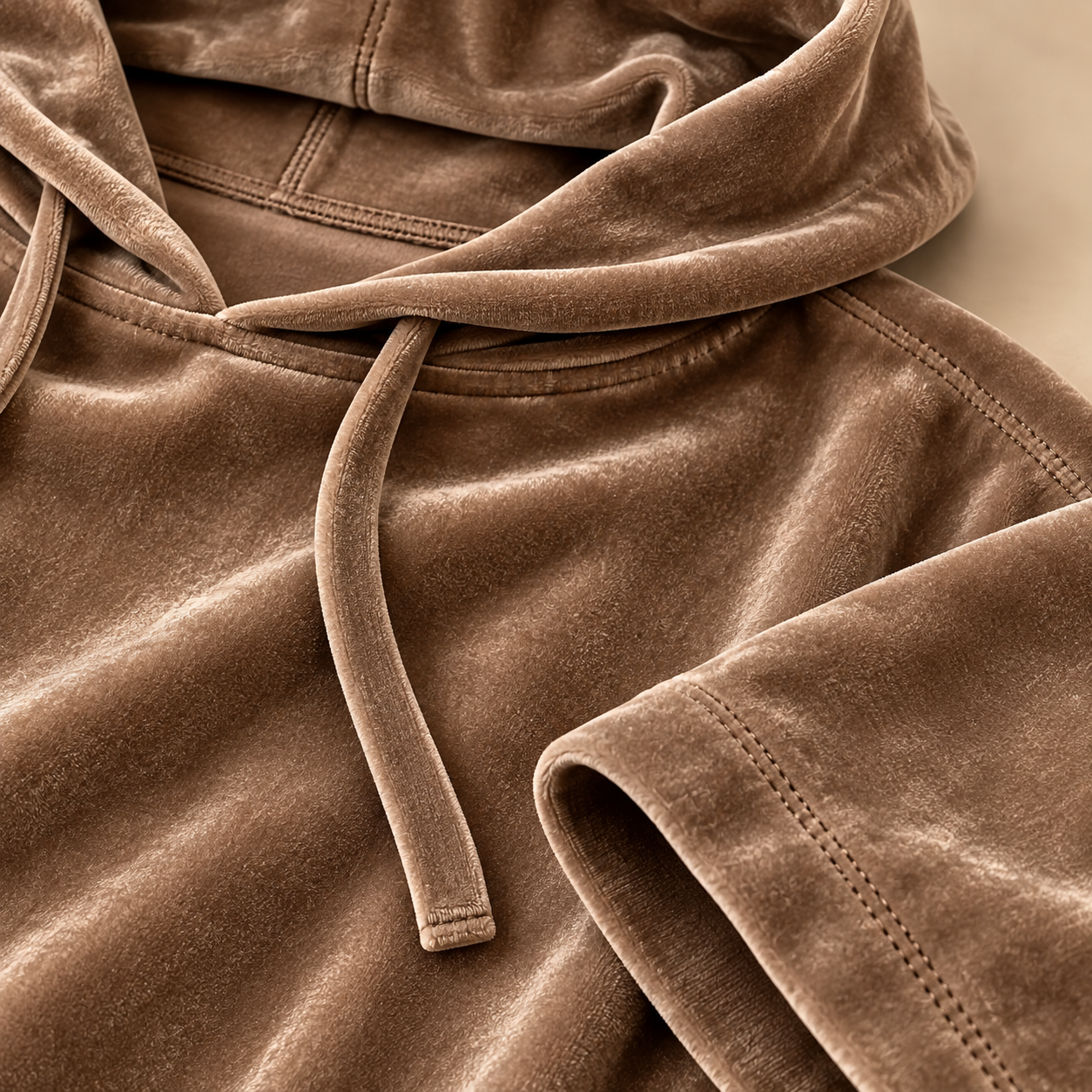Maverno™ Elin Oversized Velvet Hoodie voor Dames