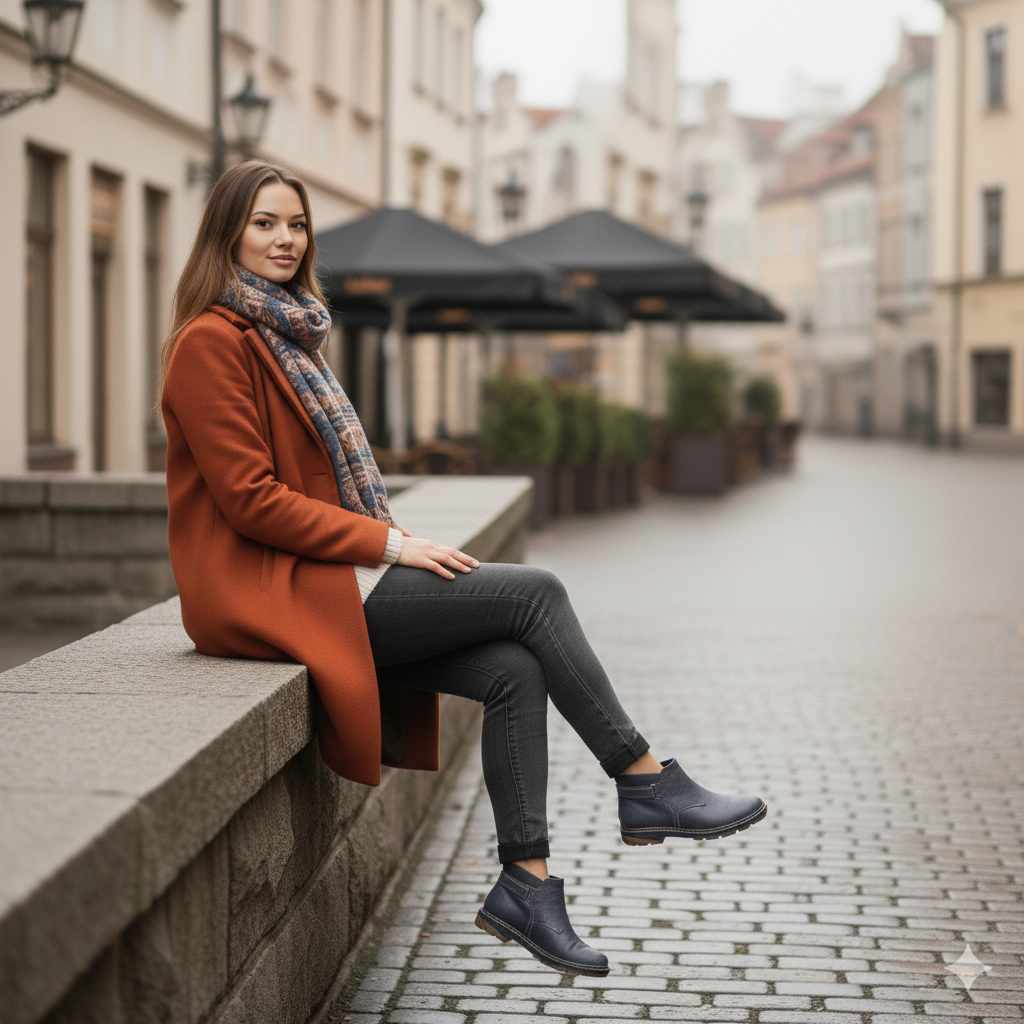 Maverno™ Livia Comfort Enkellaarsjes
