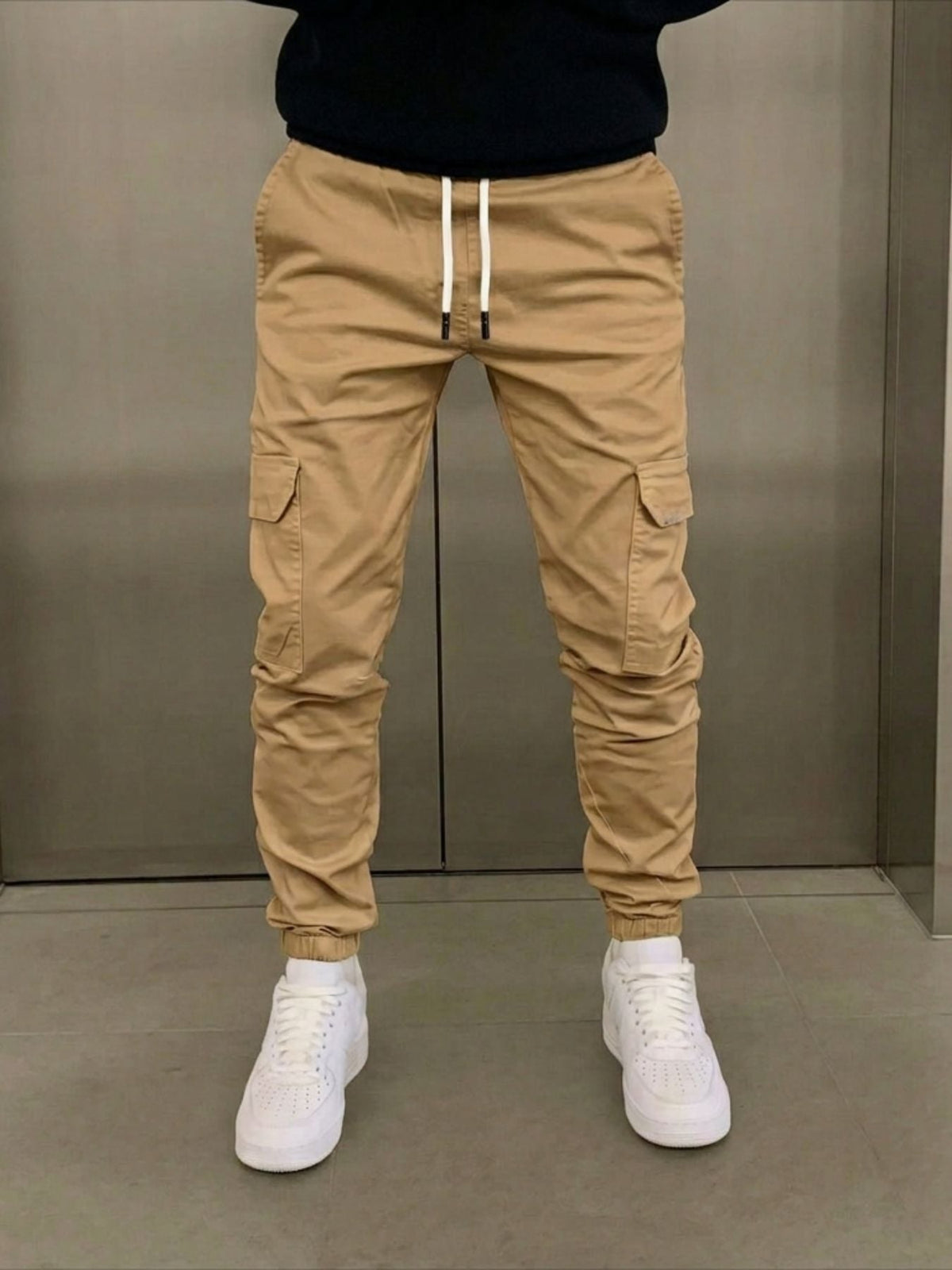 Maverno™ Mason | Heren Cargo Joggingbroek