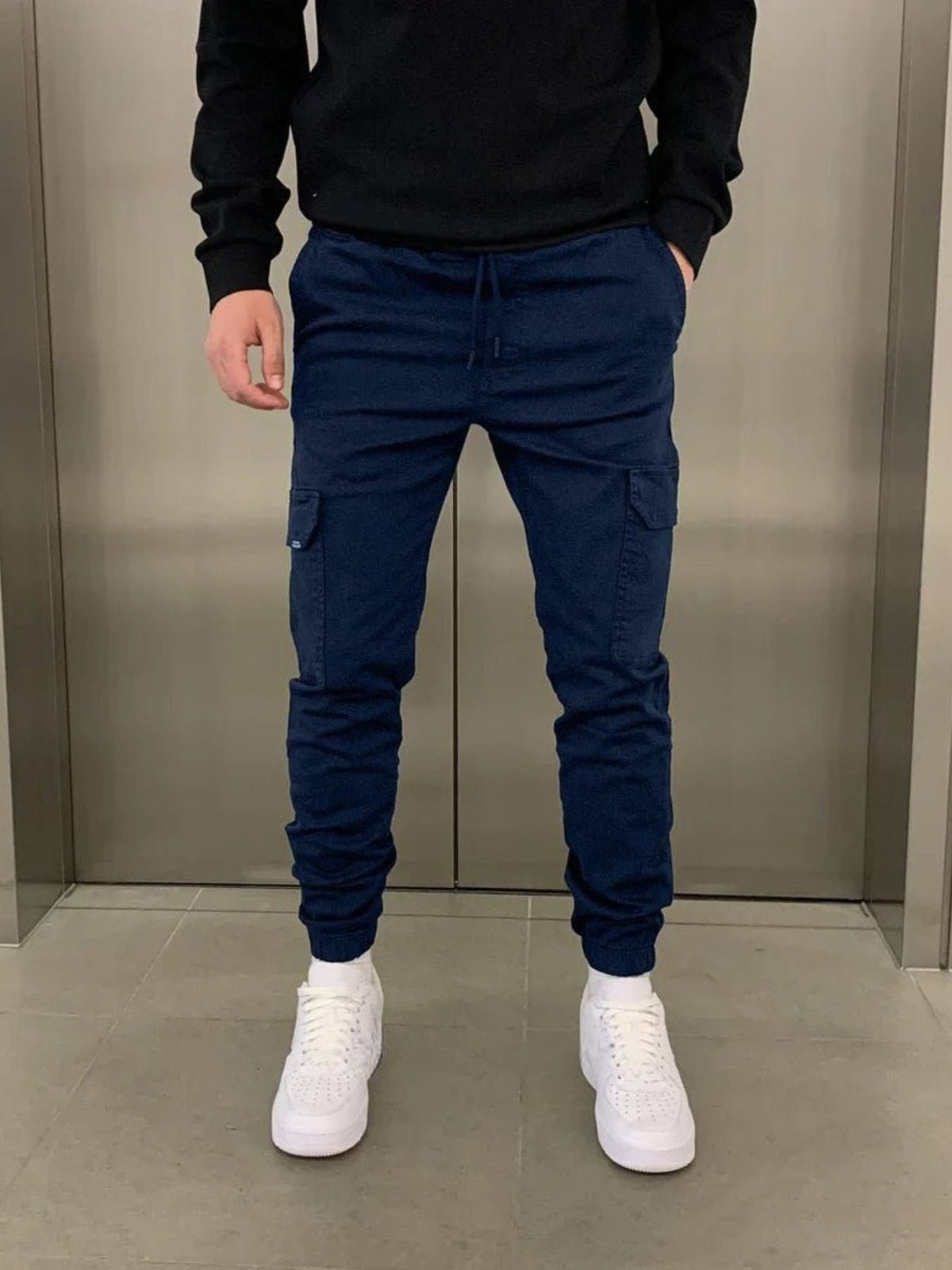 Maverno™ Mason | Heren Cargo Joggingbroek