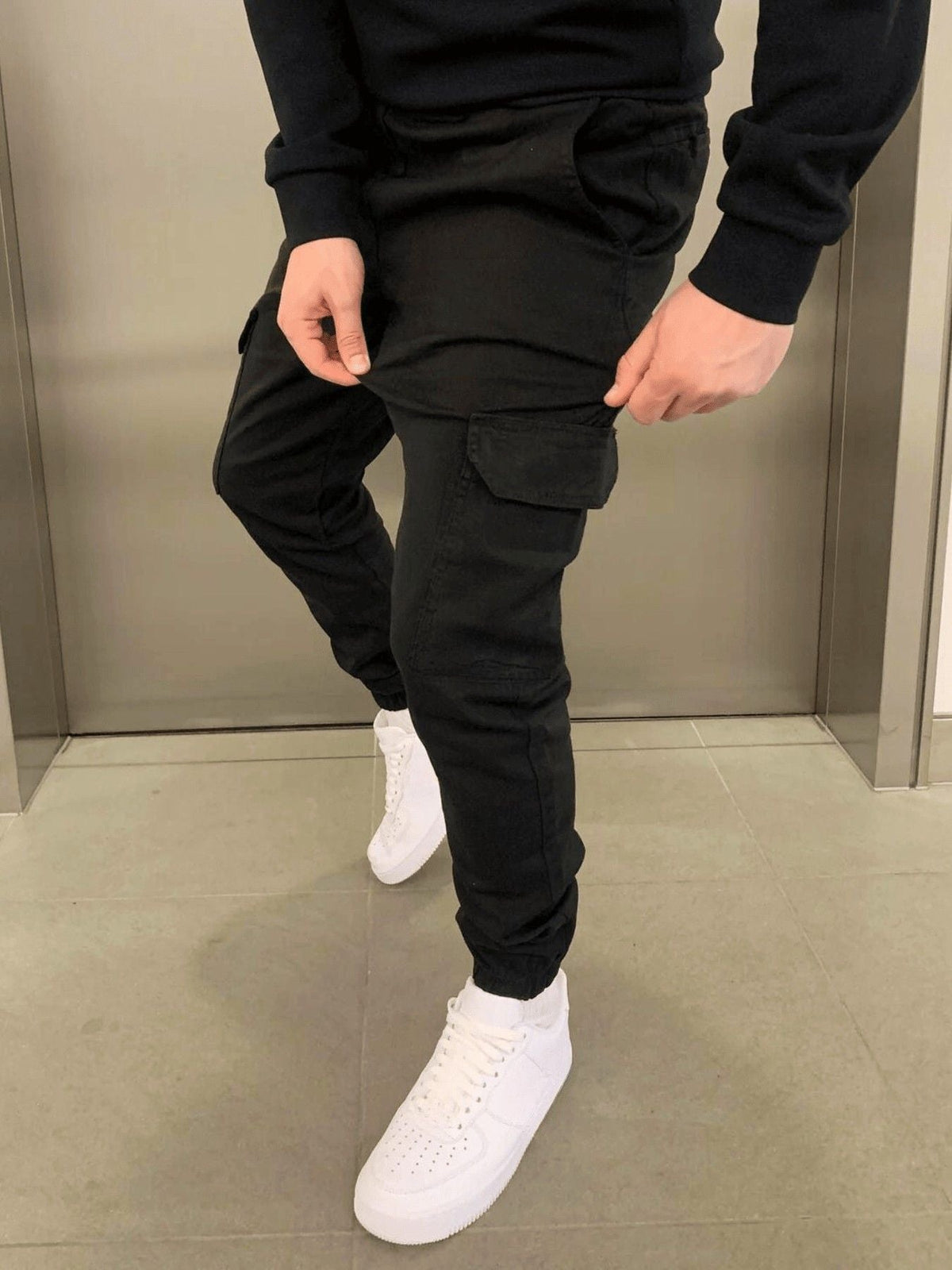 Maverno™ Mason | Heren Cargo Joggingbroek