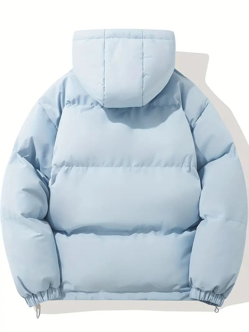 Maverno™ | Nordic Gevoerde Herenwinterjas met Capuchon en Trekkoord
