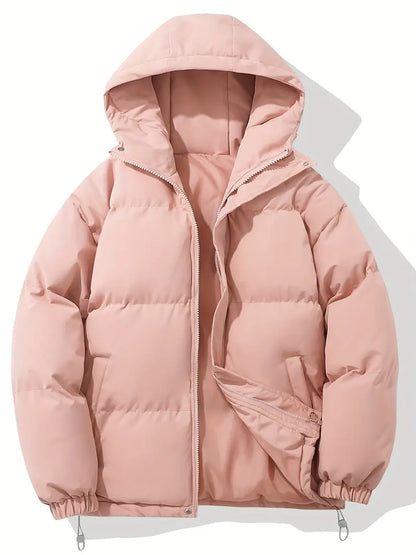 Maverno™ | Nordic Gevoerde Herenwinterjas met Capuchon en Trekkoord