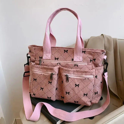 Maverno™ Elodie Velours Organizer Tas – Ruim & Stijlvol