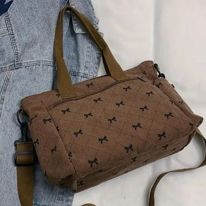 Maverno™ Elodie Velours Organizer Tas – Ruim & Stijlvol