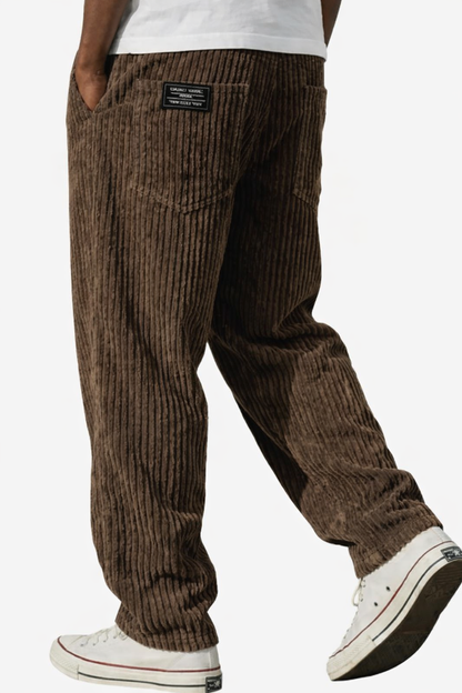 Maverno™ Bastiaan | Comfortabele Heren Ribbroek