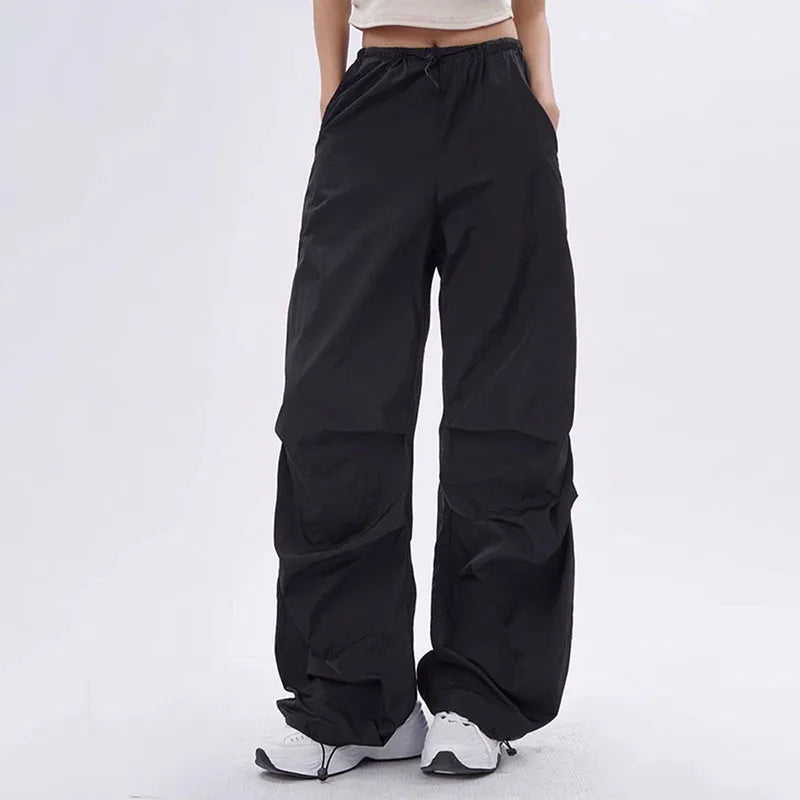 Maverno™ | Nova Oversized Parachutebroek Dames