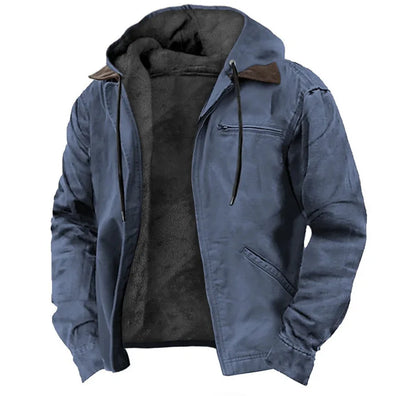 Maverno™ Ruben | Gevoerde Herenjas met Capuchon