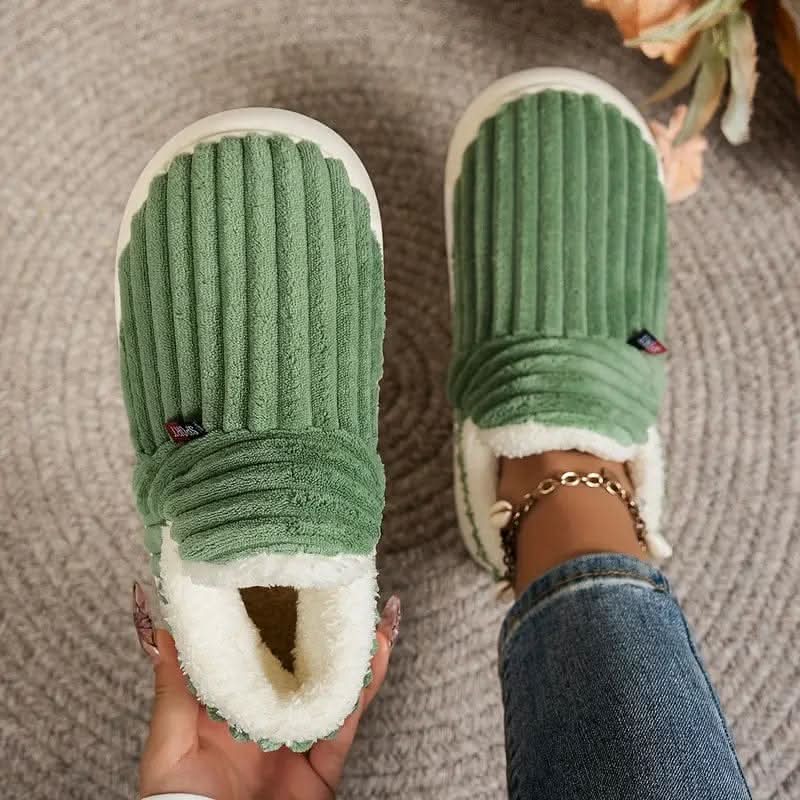 Maverno™ Lumi – Warme Pantoffels met Fleecevoering.