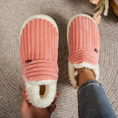 Maverno™ Lumi – Warme Pantoffels met Fleecevoering.
