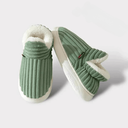 Maverno™ Lumi – Warme Pantoffels met Fleecevoering.