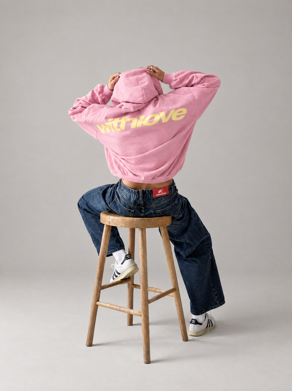 Maverno™ Mila | Dames Hoodie With Love