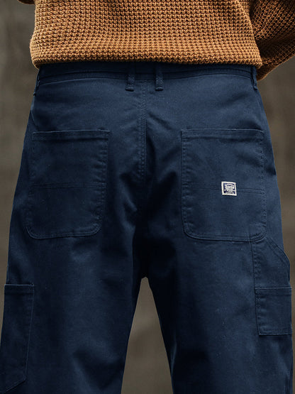 Men's Vintage-Inspired Casual Utility Pants