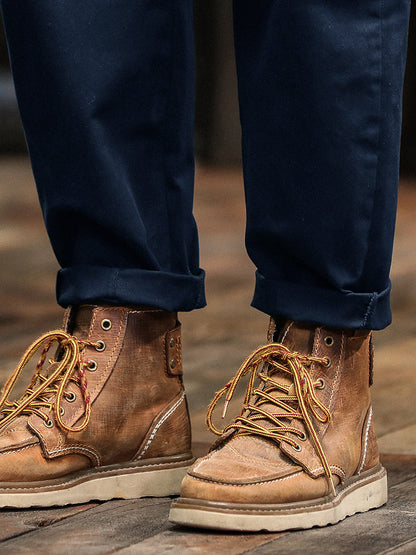 Men's Vintage-Inspired Casual Utility Pants