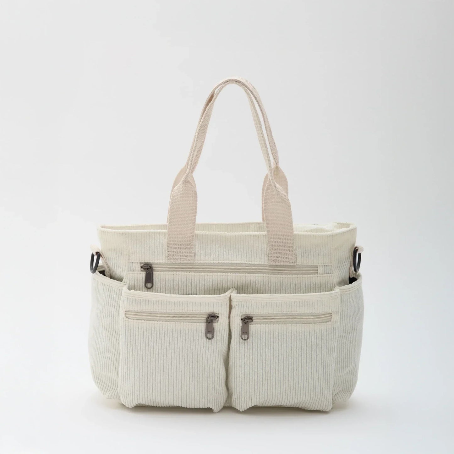 Maverno Nomad Corduroy Tote | Ribfluwelen schoudertas met vakken