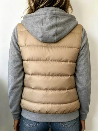 Maverno™ Juna | Gewatteerde Damesjas met Capuchon