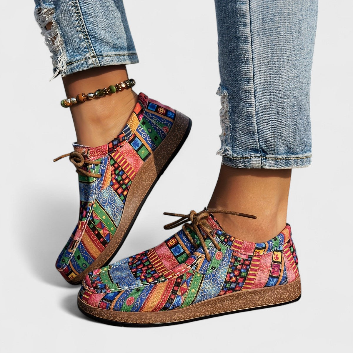 Maverno™ Ayla Boho Comfortschoenen voor Dames