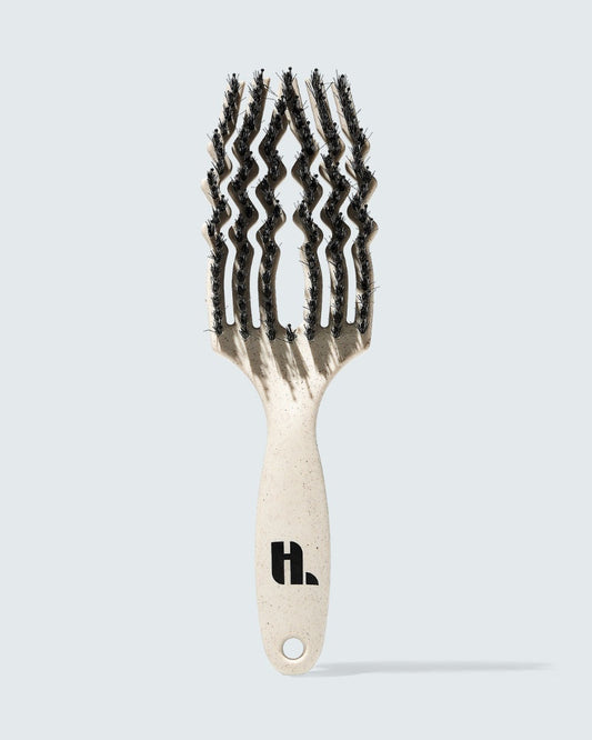 Curved Flex Detangler, Wit