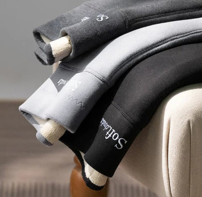 Maverno™ Nola | Warme Fleecelegging met Hoge Taille