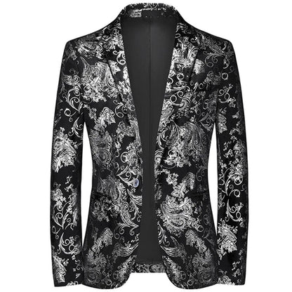 Maverno™ Vittorio | Herenblazer met Paisleyprint